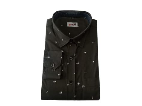 P. WEAR INDIA Men's Solid Slim Fit Full Sleeves Cotton Casual Shirt ...