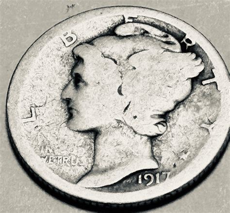 1917 S Mercury Dimes - For Sale, Buy Now Online - Item #927610