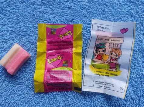 Satz von 20 Alte Vintage Kaugummi Liebe ist... romantische | Etsy