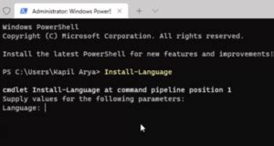 Image result for Language Set Command