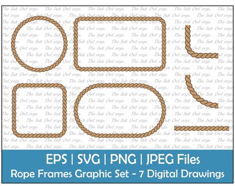 Image result for Rectangle Rope Braid Border SVG