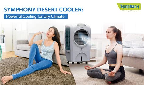 Symphony Desert Cooler Powerful Cooling for Dry Climate - Symphony Limited