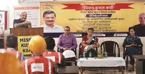 Delhi govt launches training programme for construction workers