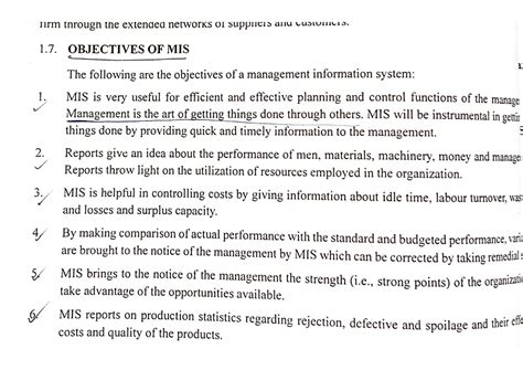 Objectives of mis - Business Communication - Studocu