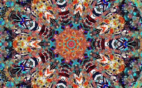 Download wallpaper 1920x1200 fractal, pattern, colorful, motley ...