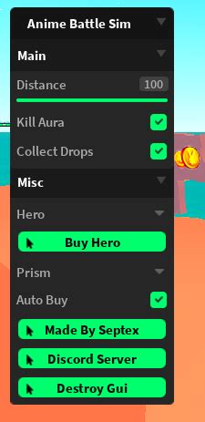 Anime Battle Simulator Script 的图像结果