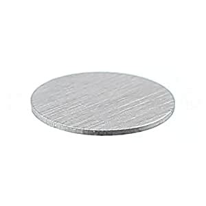 100 Pack - CleverDelights 1/2" Round Stamping Blanks - 22 Gauge (.025 ...