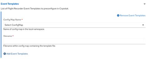1.3. イベントテンプレートのカスタマイズ | Red Hat build of Cryostat Operator を使用した ...