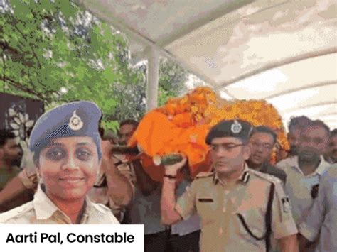 Ujjain constable Aarti Pal's last rites performed with state honours ...