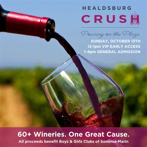 Healdsburg Crush: Pouring on the Plaza