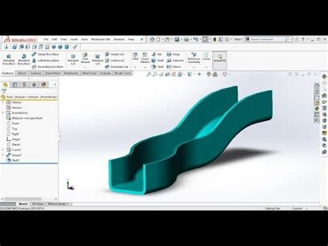Image result for Projection Curve SolidWorks