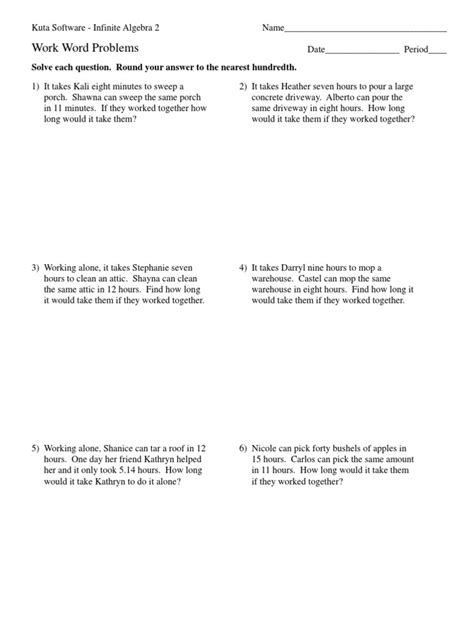 Work Problems Math 的图像结果