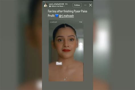 Yuzvendra Chahal posts cute comment on RJ Mahvash’s new TV show amid ...