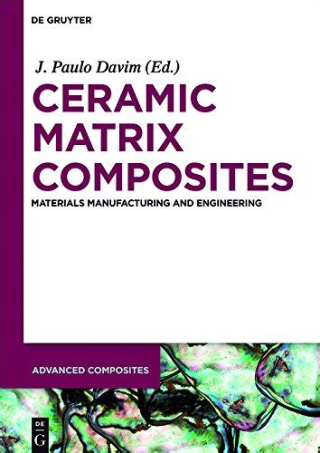 Ceramic Matrix Composites: Materials, Manufacturing and Engineering ...