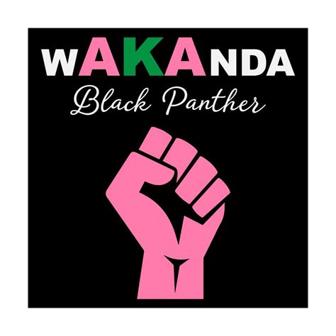 Wakanda black panther svg, Sorority Svg, Mega Alpha kappa al - Inspire ...