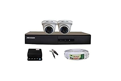 Buy Hikvision 2 CCTV Camera kit 4 Channel DVR Online at Low Price in ...