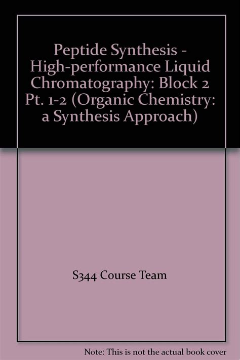 Buy Peptide Synthesis - High-performance Liquid Chromatography: Block 2 ...