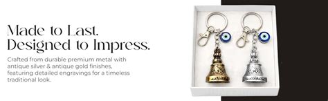 Ringzanio Guardian Bell Keychain for Bike and Car | Tibetan Bell ...
