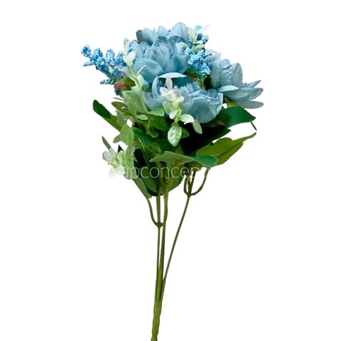 Petunia Flower Bunch with Frosted Fern – Gift Packing & Decorative Add ...