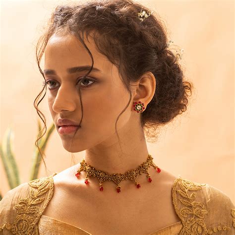 Buy Calliope Greek Choker | Tarinika – Tarinika India