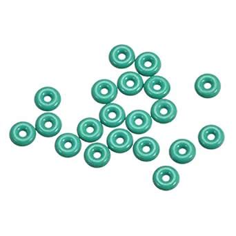 uxcell Fluorine Rubber O-Rings, 4mm OD 1mm ID 1.5mm Width FKM Seal ...