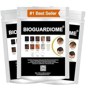 Buy Bioguardiome All Hair Building Fiber Refill Bag,Powder Based Hair ...