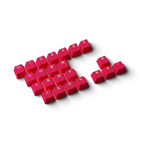 Hk Gamingrubber Keycaps Set Anti Slip Texture Doubleshot Backlit Keycap ...
