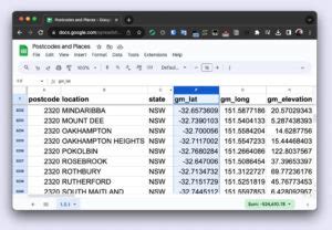 Image result for Excel Postcode Map