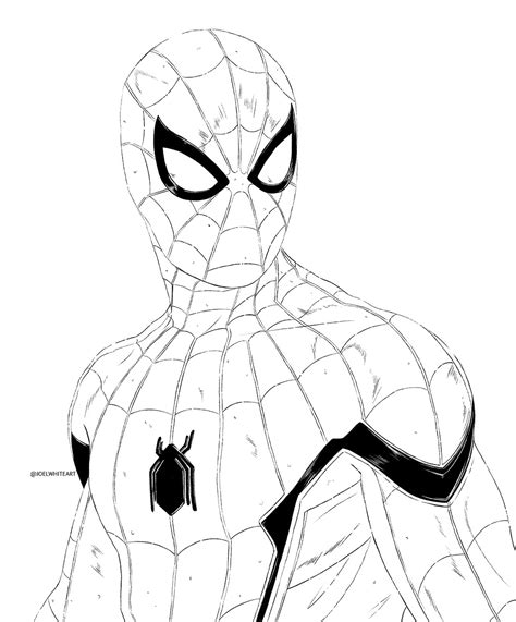 Spiderman Images Black And White