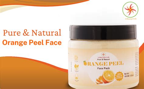 Vedang Ayurveda Pure & Natural Orange Peel Face Pack. Help To Glowing ...