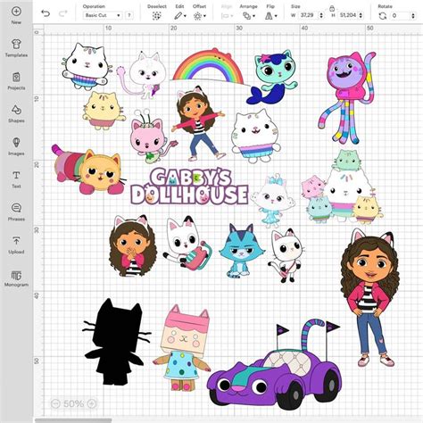 Gabby Dollhouse SVG, Gabbys Dollhouse PNG, Gabbys dollhouse clipart ...