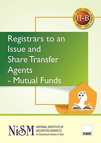 Registrars to an Issue and Share Transfer Agents - Mutual Funds (II-B ...