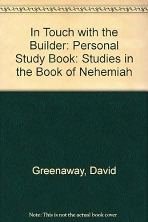 Buy Personal Study Book (In Touch with the Builder: Studies in the Book ...