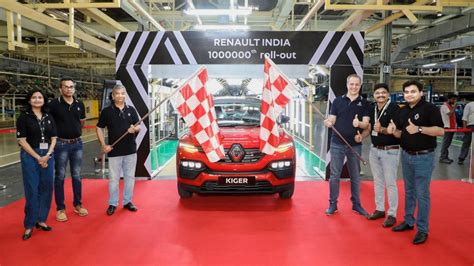 Renault India achieves a production milestone of 10,00,000 units ...