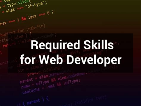 Image result for Web developer Skills