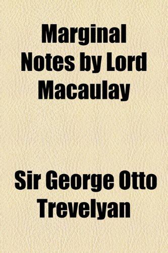 Buy Marginal Notes by Lord Macaulay Book Online at Low Prices in India ...