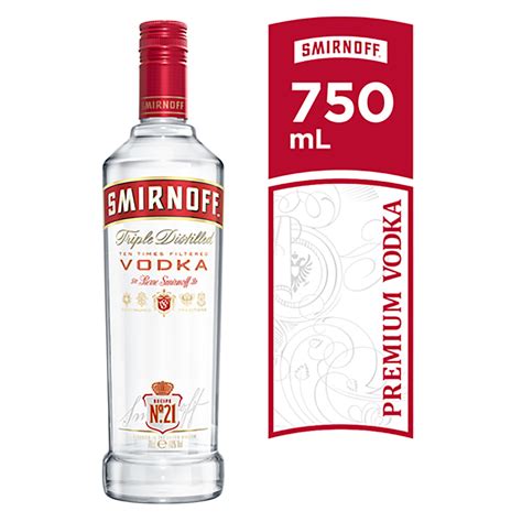 smirnoff vodka 750 ml - Bodega Mi Amiga