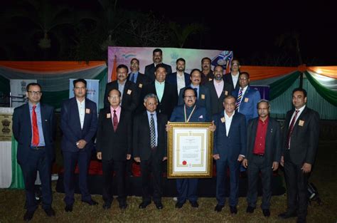 High Commissioner handed over the The Pravasi Bharatiya Samman Award ...