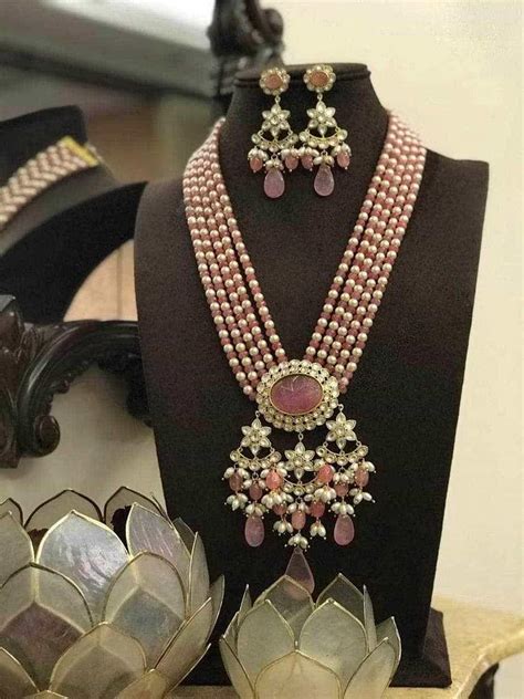 Buy Jadau Polki Pendant Necklace Set Online - Ishhaara