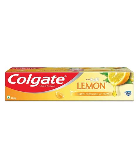 Image result for Colgate Lemon Fresh Gel Toothpaste