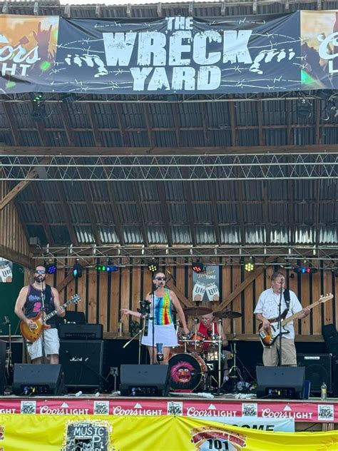 Mixtape Heroez rock the Wreck Yard for Bike Week 2025(Show#1), The ...