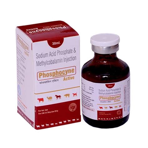 SODIUM ACID PHOSPHATE 400mg + MECO100mg-30ml Liq. Injection(Vet.) ISKO