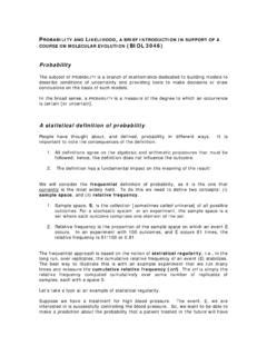 Image result for Statistical Definition of Probability