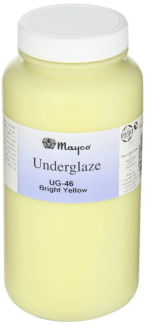 Sax Transparent Underglaze - 1 Pint - Bright Yellow : Amazon.in ...
