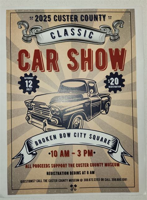 KBBN providing music at the Custer County Classic Car Show in Broken ...