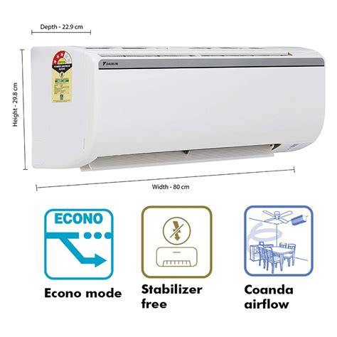 Daikin 1 Ton 3 Star ATL Series ATL35TV16W1 Split AC