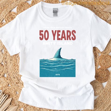 50 Years Amity Island - Jaws 50th Anniversary T-shirt