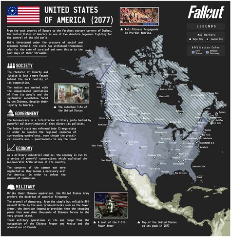 Map Of Fallout America