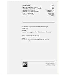 Amazon.in: Buy IEC 60095-1 Ed. 6.0 b:2000, LEAD-ACID STARTER BATTERIES ...