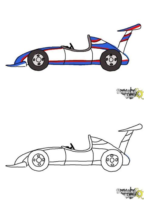 Racing Car Drawing 的图像结果